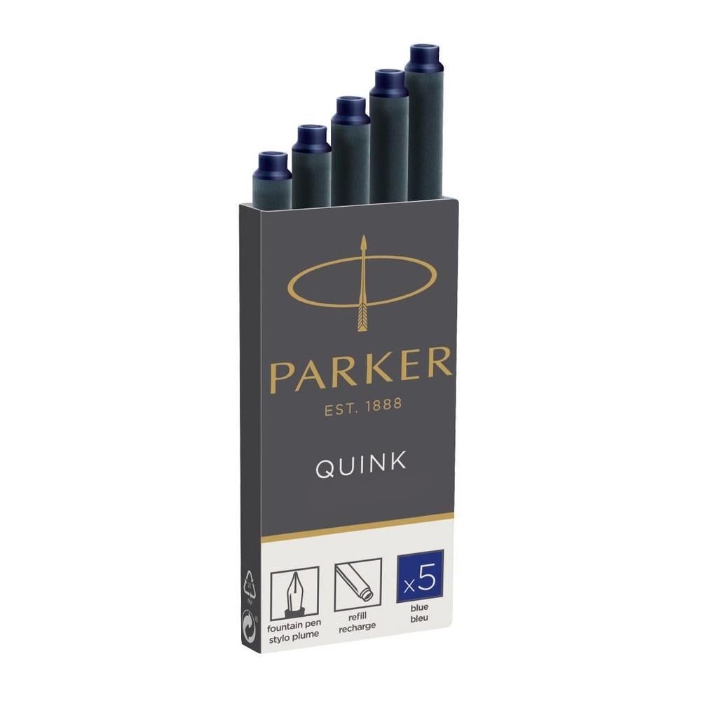 Картриджи Parker Quink 5 шт. Синий (11 410BLU)