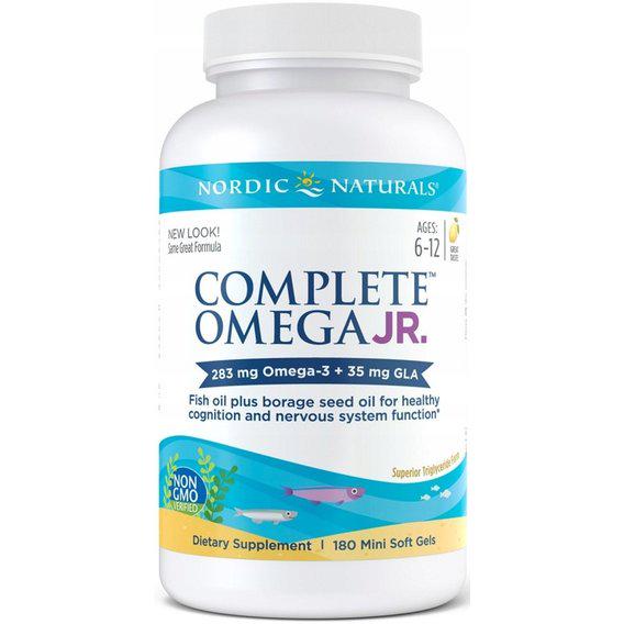 Омега 3 Nordic Naturals Complete Omega Junior 283 мг 180 Mini Soft Gels