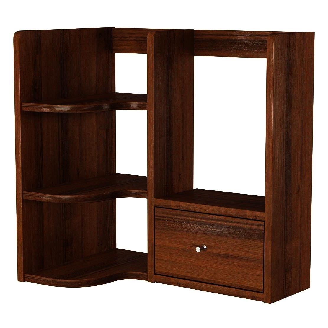 Полиця-надбудова настільна з дерева Золоріс терракот (АКД-009132)