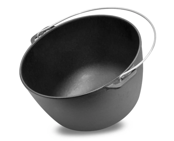 Котел чавунний туристичний Brizoll з чавунною кришкою 10 л (KT10-1) - фото 4 Котел чавунний туристичний Brizoll з чавунною кришкою 10 л (KT10-1) - фото 4