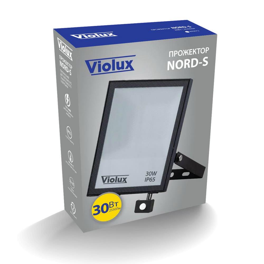 Прожектор светодиодный Violux NORD-S с датчиком движения 30W 2550 Lm 6000K IP65 (27803131) - фото 4 Прожектор светодиодный Violux NORD-S с датчиком движения 30W 2550 Lm 6000K IP65 (27803131) - фото 4