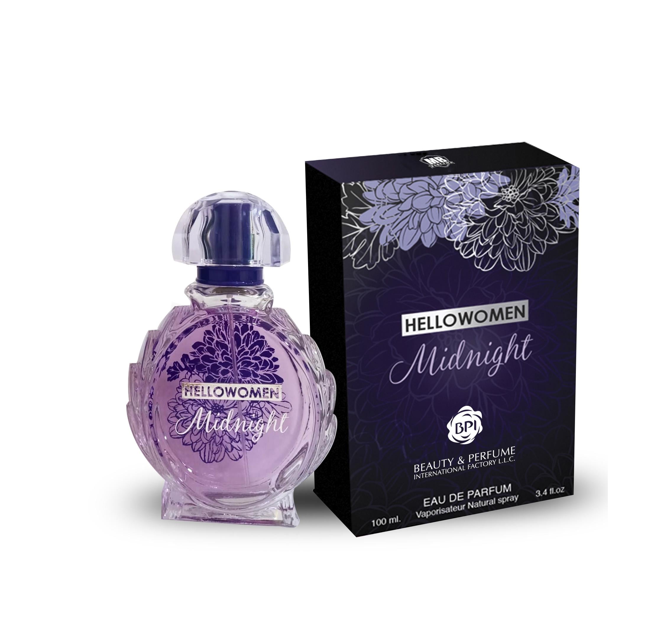Туалетная вода MB Parfums Hellowoman Midnight 100 мл