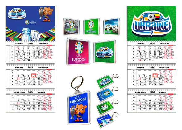 Подарок фанату футбола EURO 2024 (UA2457)