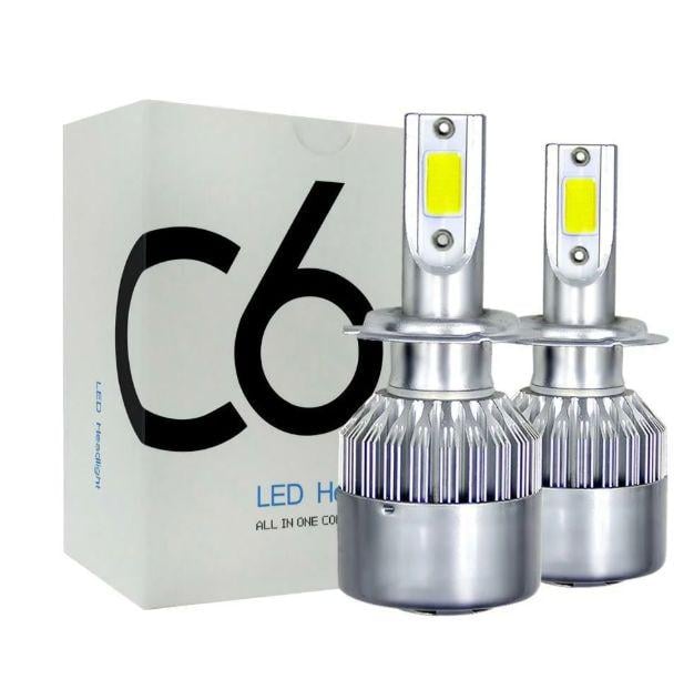 Комплект автомобильных LED ламп C6 H4 2 шт. (5538) - фото 1 Комплект автомобильных LED ламп C6 H4 2 шт. (5538) - фото 1