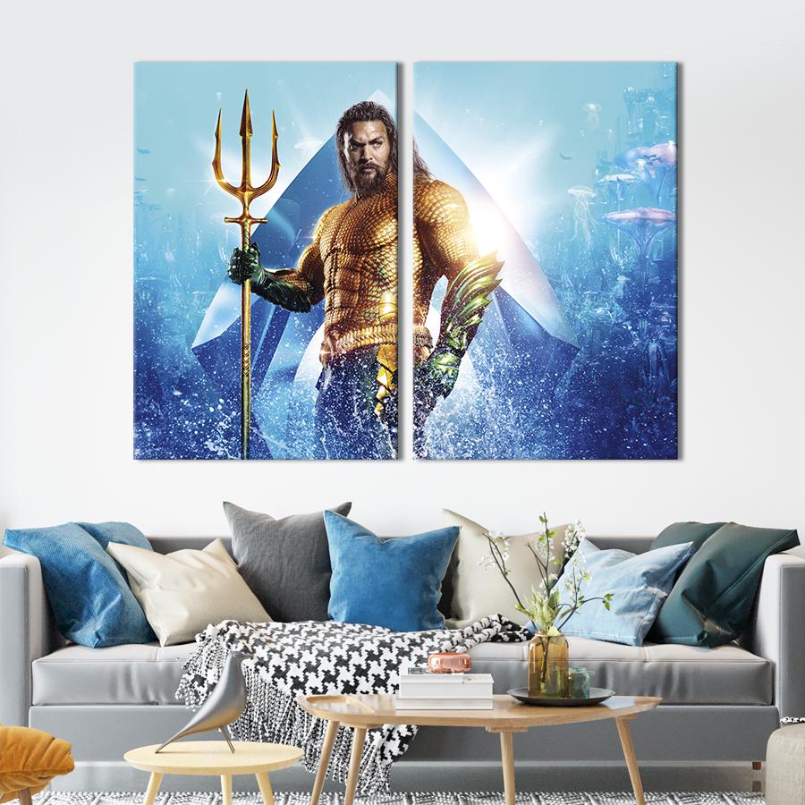 Картина на холсте Aquaman 165x122 см (1452-2)