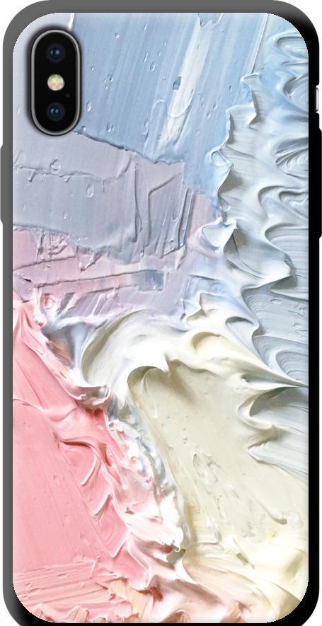 Чехол на iPhone X Пастель v1 (3981b-1050-42517)