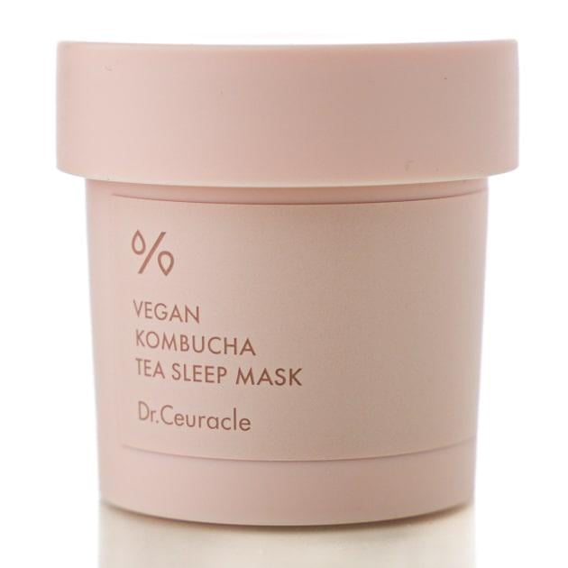 Маска веганская увлажняющая для лица с комбучей и бакучиолом Vegan Kombucha Tea Sleep Mask 100 мл