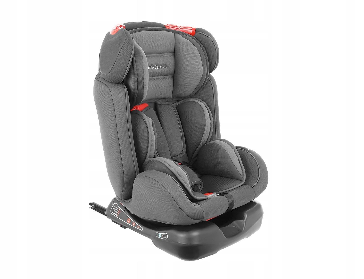 Автокрісло Little Capitan 0-36 кг IsoFix Grey (57591)