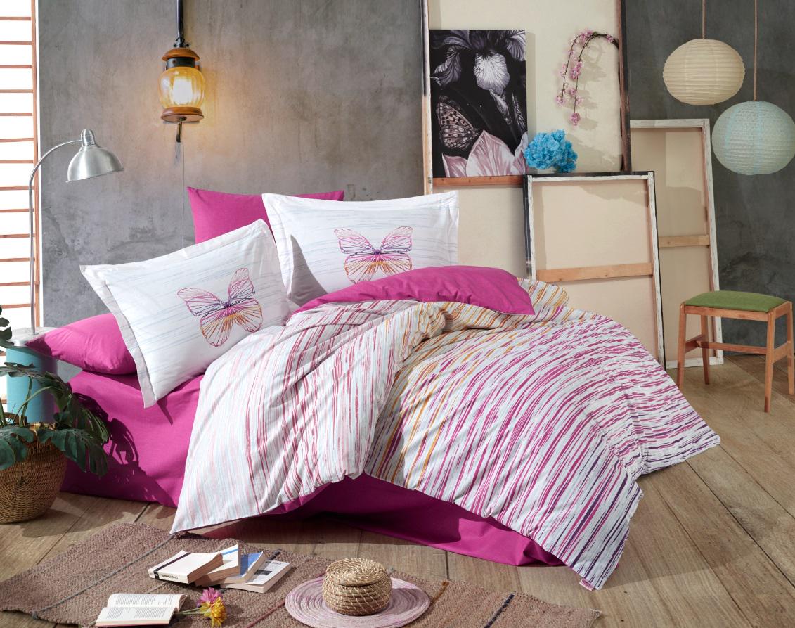 Комплект постельного белья Hobby Poplin Eldora 160х220