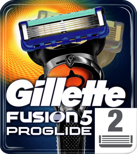 Картриджі змінні для гоління Fusion 5 чоловічі Gillette Fusion5 ProGlide 2 шт. (7499604)