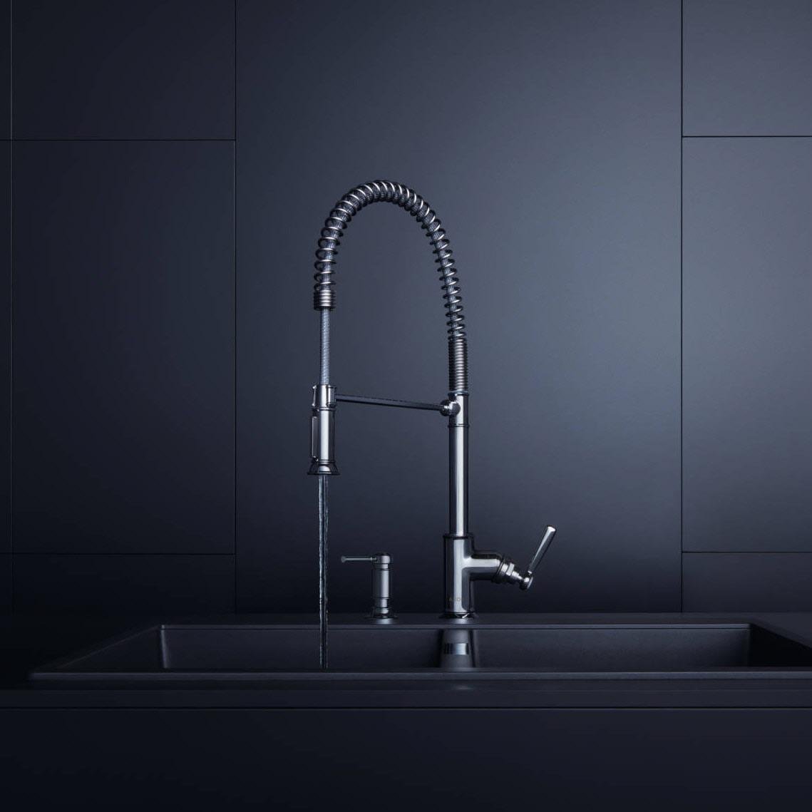 Дозатор врезной для мойки Hansgrohe AXOR Montreux 42018000 500 мл Хром (143864) - фото 3