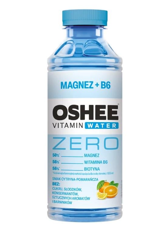 Вода OSHEE Vitamin Water Magnez + B6 Zero 555 мл Лимон/Апельсин