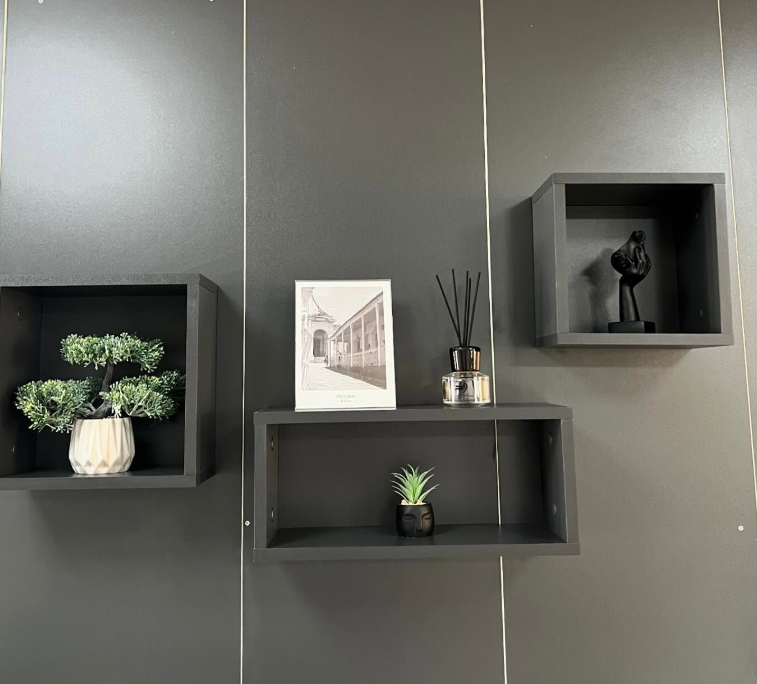 Комплект полок K-101 450х150х200 мм Антрацит