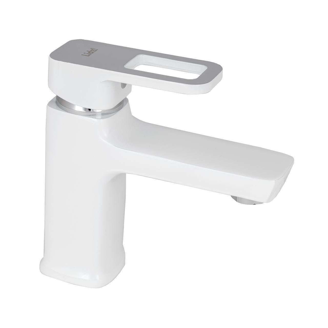 Змішувач для раковини Lidz Wawel 001 k35 LDWAW001WHI45397 White (2552208801)