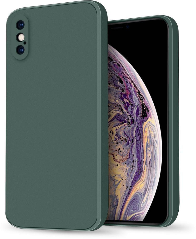 Силиконовый чехол HardCorner для iPhone X Green (29956-08) Силиконовый чехол HardCorner для iPhone X Green (29956-08)
