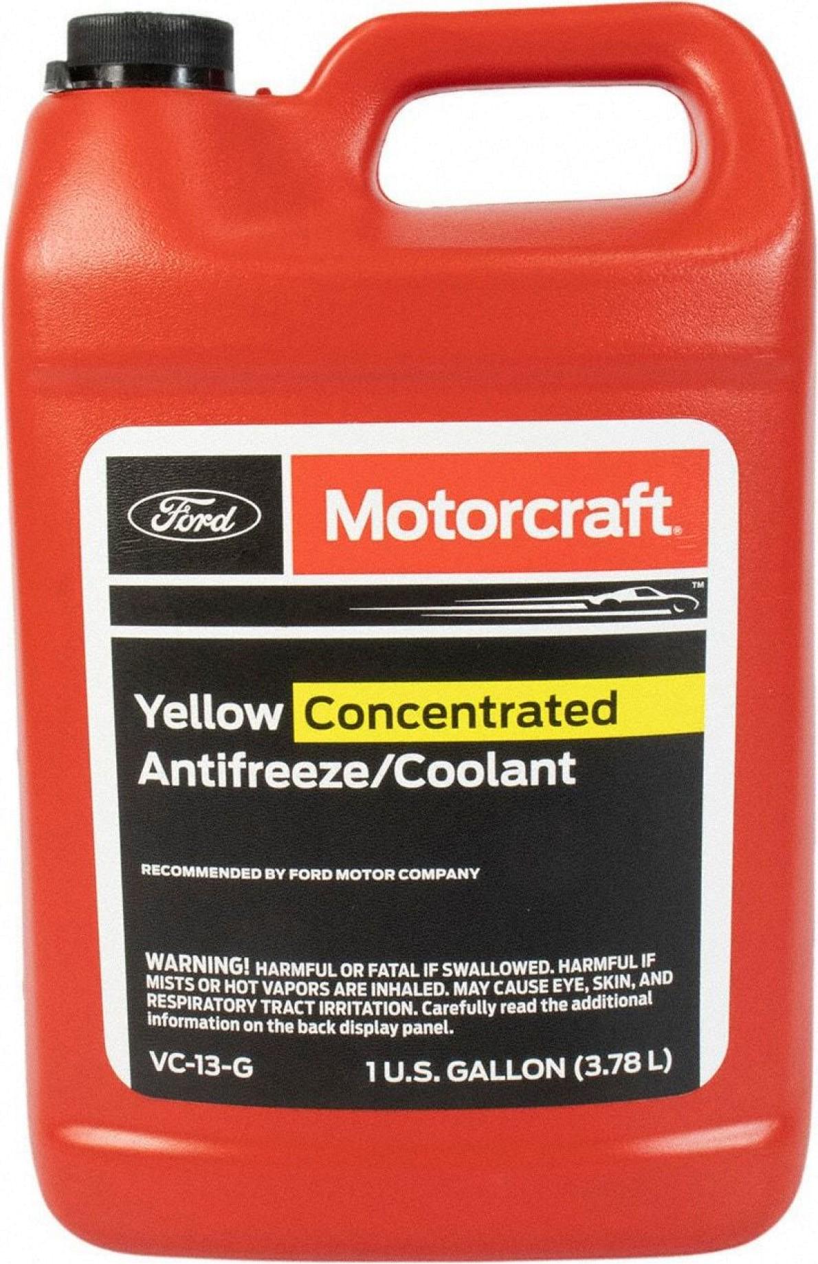 Антифриз Ford Motorcraft Yellow Concentrated Antifreeze 3,785 л