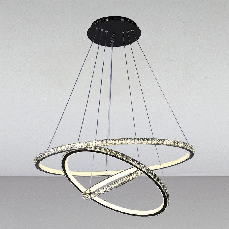 Люстра подвесная LED Light House LS-13217-3 BK Черный