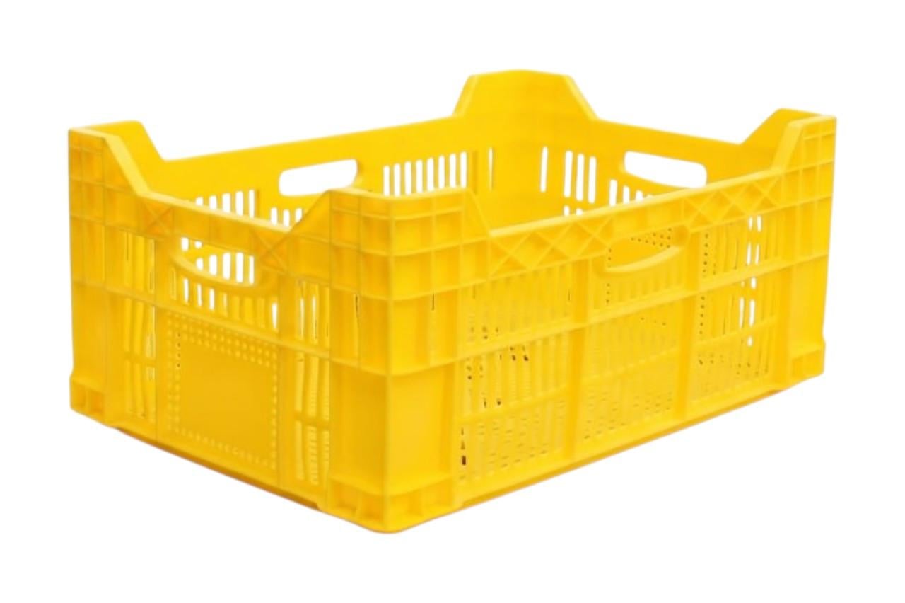 Ящик пластиковый ST6426-3121 тип 1 600х400х260 мм Желтый (ST6426-3121)