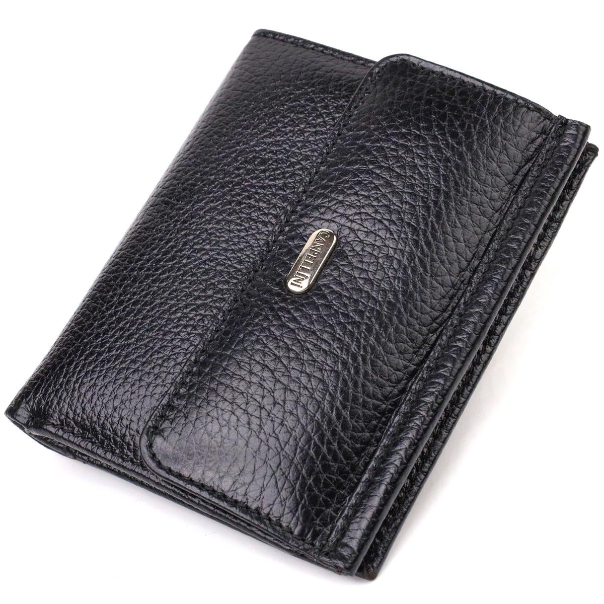 Кошелек женский кожаный Canpellini 21817 Черный (55596)