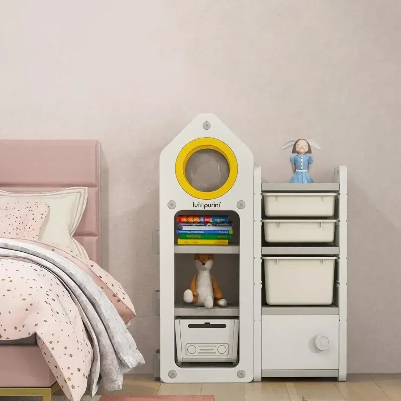 Органайзер в дитячу Lumpurini Leopoldo з контейнерами (YYSC2224-4) - фото 5 Органайзер в дитячу Lumpurini Leopoldo з контейнерами (YYSC2224-4) - фото 5