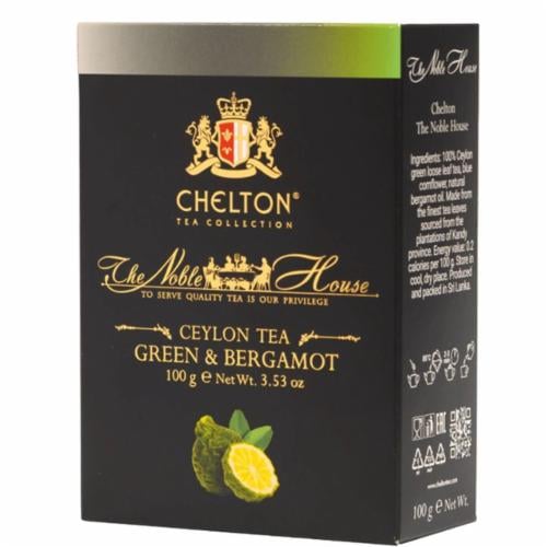 Чай Зеленый россыпной Chelton Noble House с бергамотом 100 г (36702900)