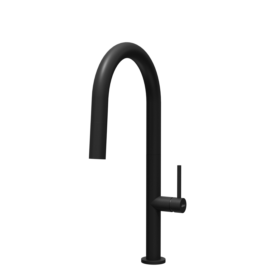 Смеситель для кухни ELLECI Kai 86 Черный матовый (23650)