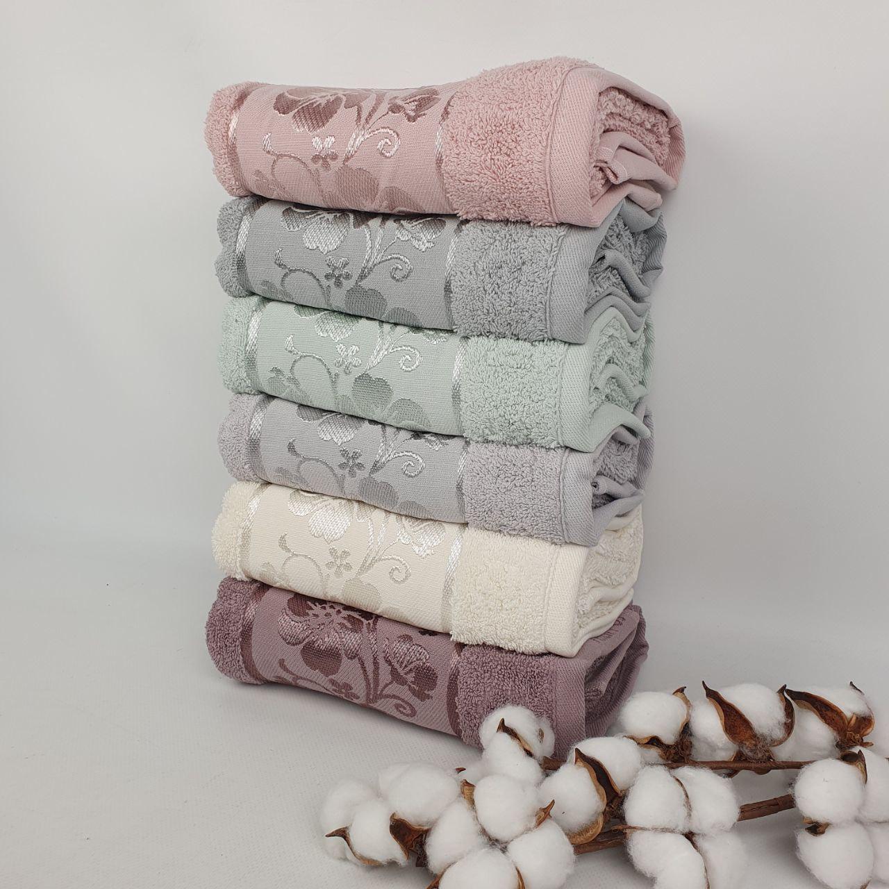 Набор полотенец Philippus Platinum Cotton Elina А295 50x90 см (CN38975)