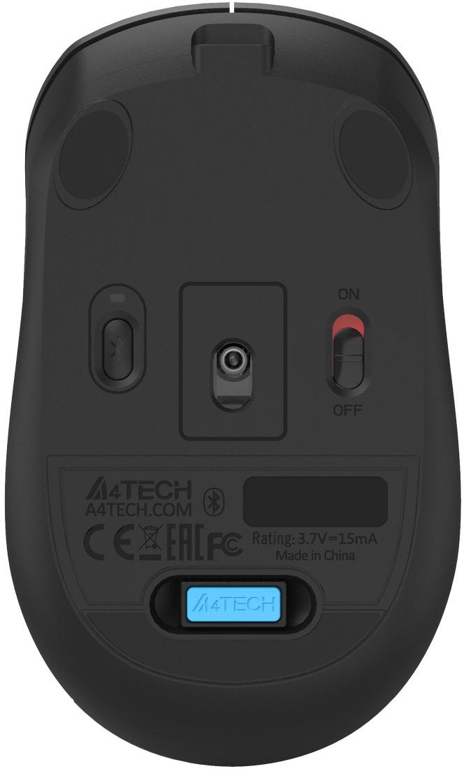 Компьютерная мышка беспроводная A4Tech Fstyler FB26CS Air2 Smoky Grey (26450524) - фото 4 Компьютерная мышка беспроводная A4Tech Fstyler FB26CS Air2 Smoky Grey (26450524) - фото 4