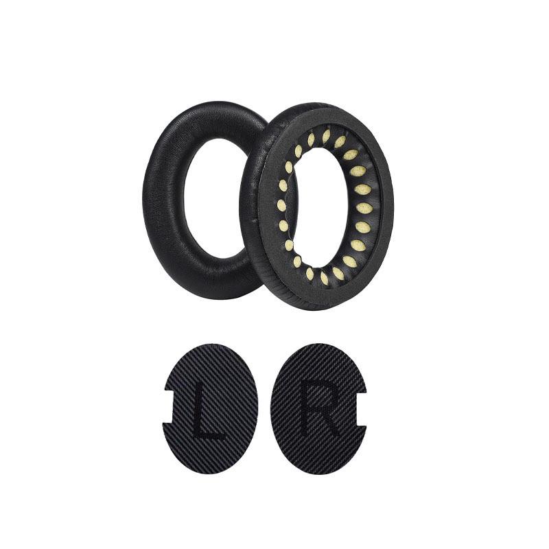 Амбушюры для наушников Bose QuietComfort AE2/QC2/QC15/QC25/QC35/QC45 натуральная кожа