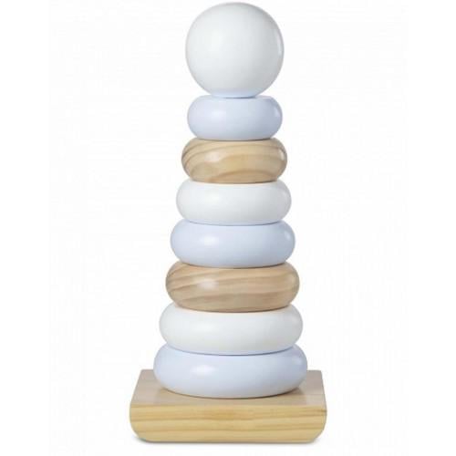 Развивающая игрушка Melissa&Doug Огромная натуральная деревянная пирамидка (MD30540) Развивающая игрушка Melissa&Doug Огромная натуральная деревянная пирамидка (MD30540)