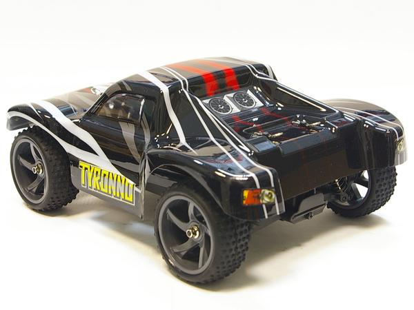 Радиоуправляемая машина Himoto Tyronno 1:18 E18SCB Black (47618) - фото 2