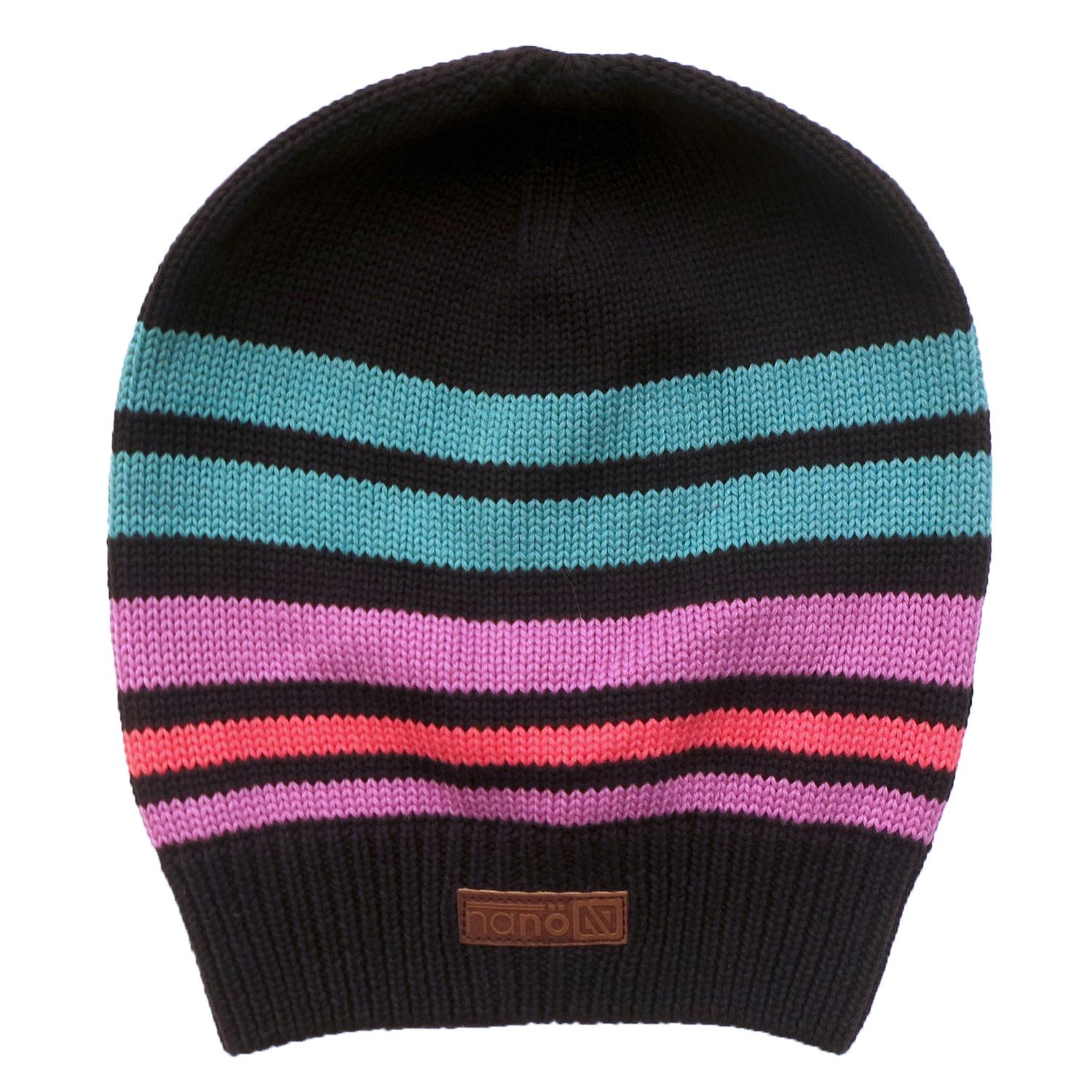 Шапка вязаная для девочки Nano S18TUT272 демисезонная 50-54 см Темно-синий/Розовый (S18TUT272-DkHeaven-2/6)