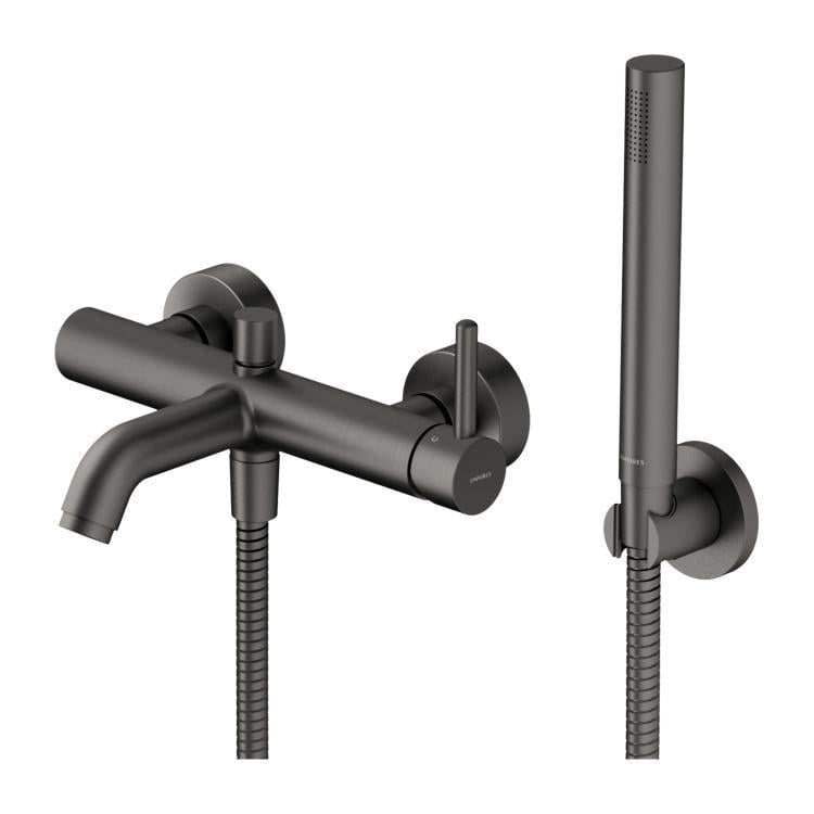 Смеситель для ванны Omnires Y Graphite (Y1231GR)