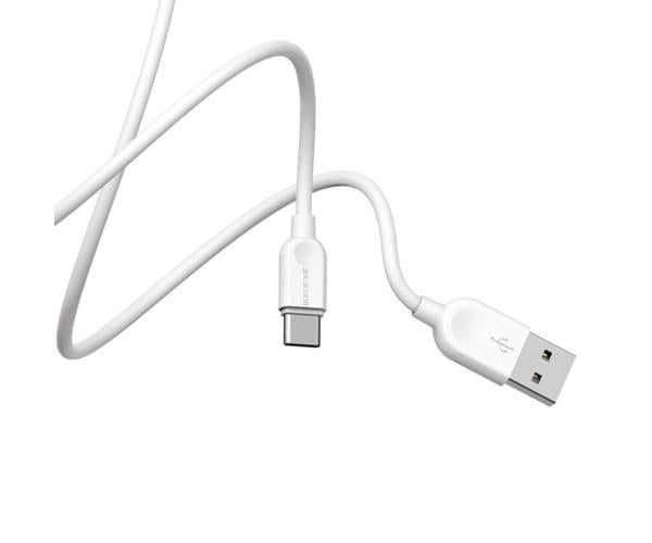 Кабель Data Borofone BX14 USB-Type-C 2,4A 1 м Белый (06BX14C1W)