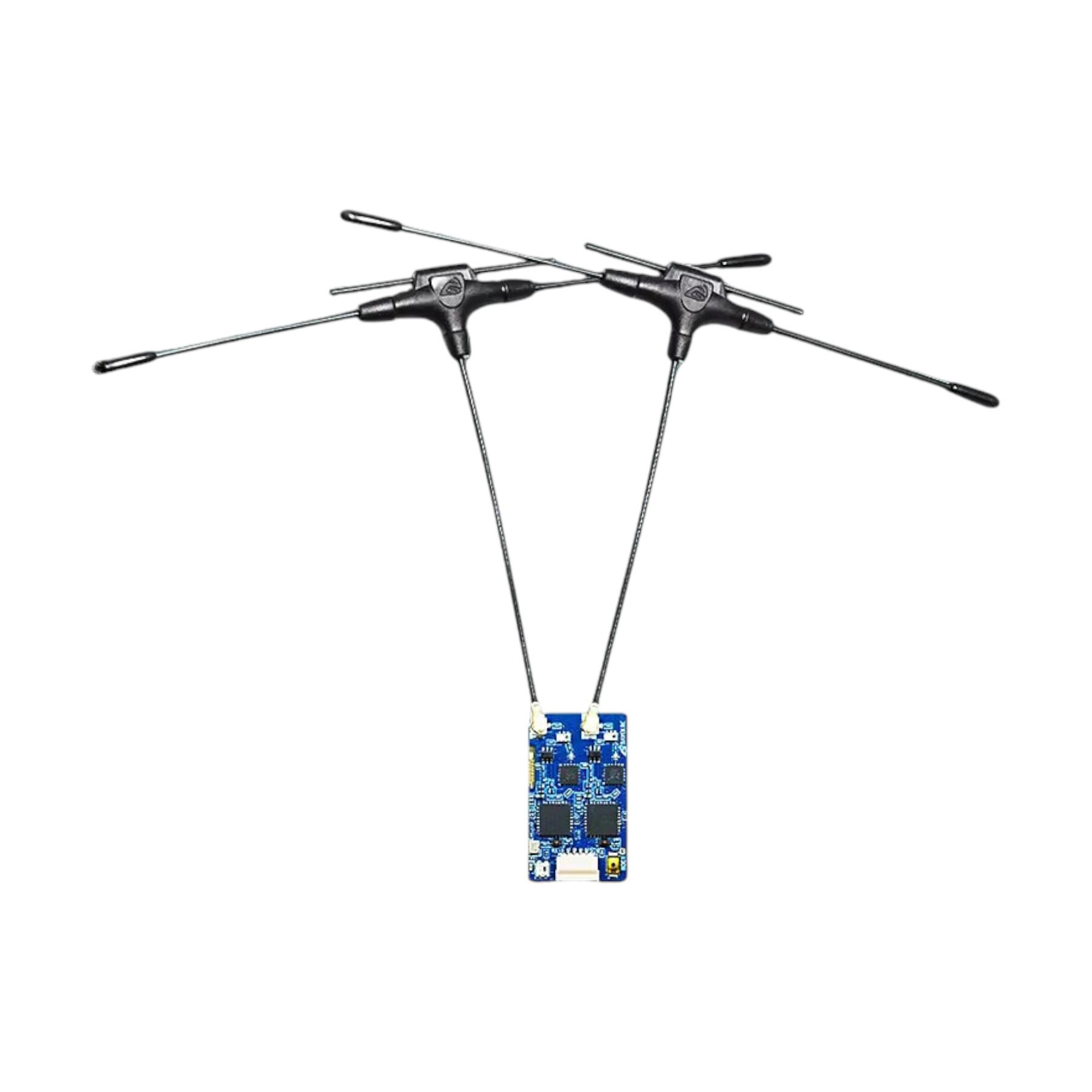 Приемник BAYCKRC 900МГц и 2.4ГГц ELRS Dual Band Gemini RX с 2 антеннами для дрона (26442038)