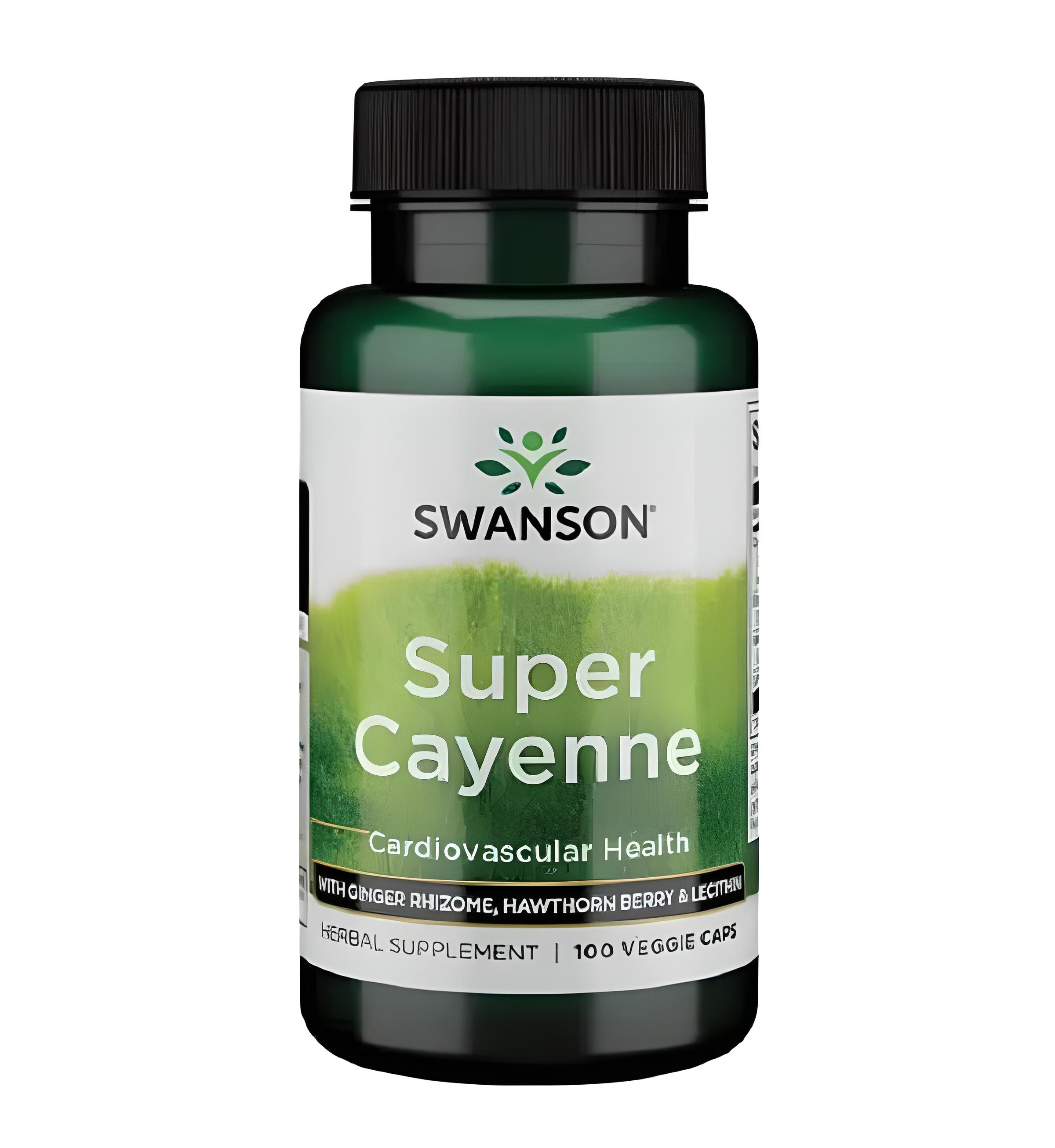 Кайенский перец Swanson Super Cayenne 100 Veg Caps