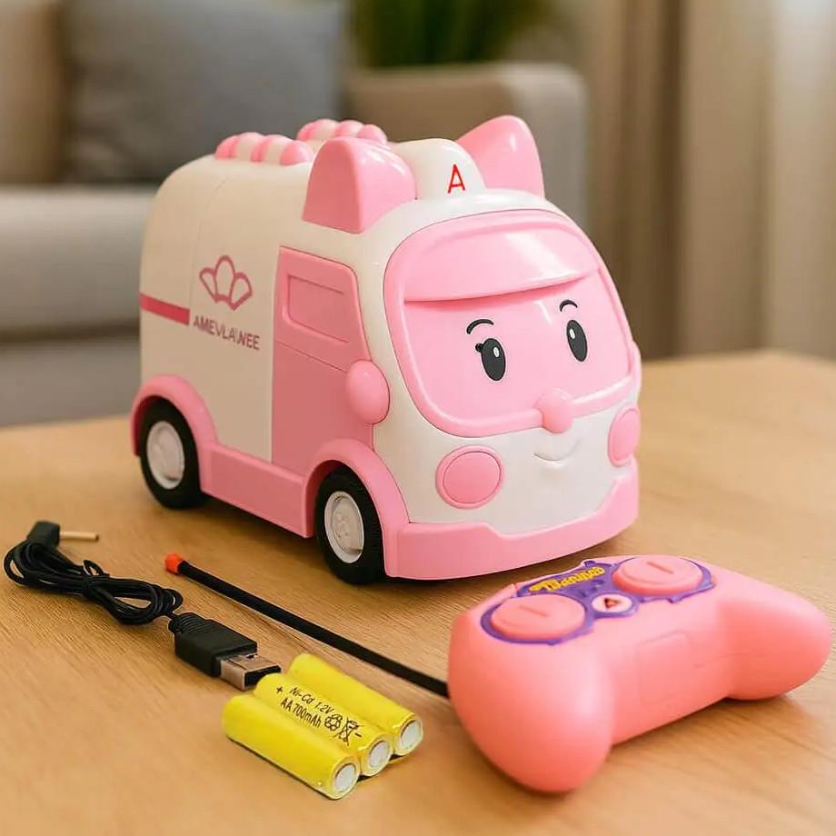 Радиоуправляемая машинка Robocar Poli Эмбер с аккумулятором (30670984)