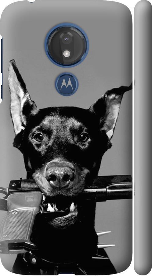 Чехол на Motorola Moto G7 Power Доберман (2745m-1657-42517)