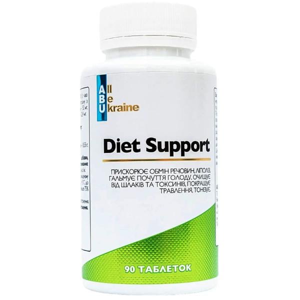 Комплекс для зниження ваги All be Ukraine Diet Support 90 табл. (000022625)