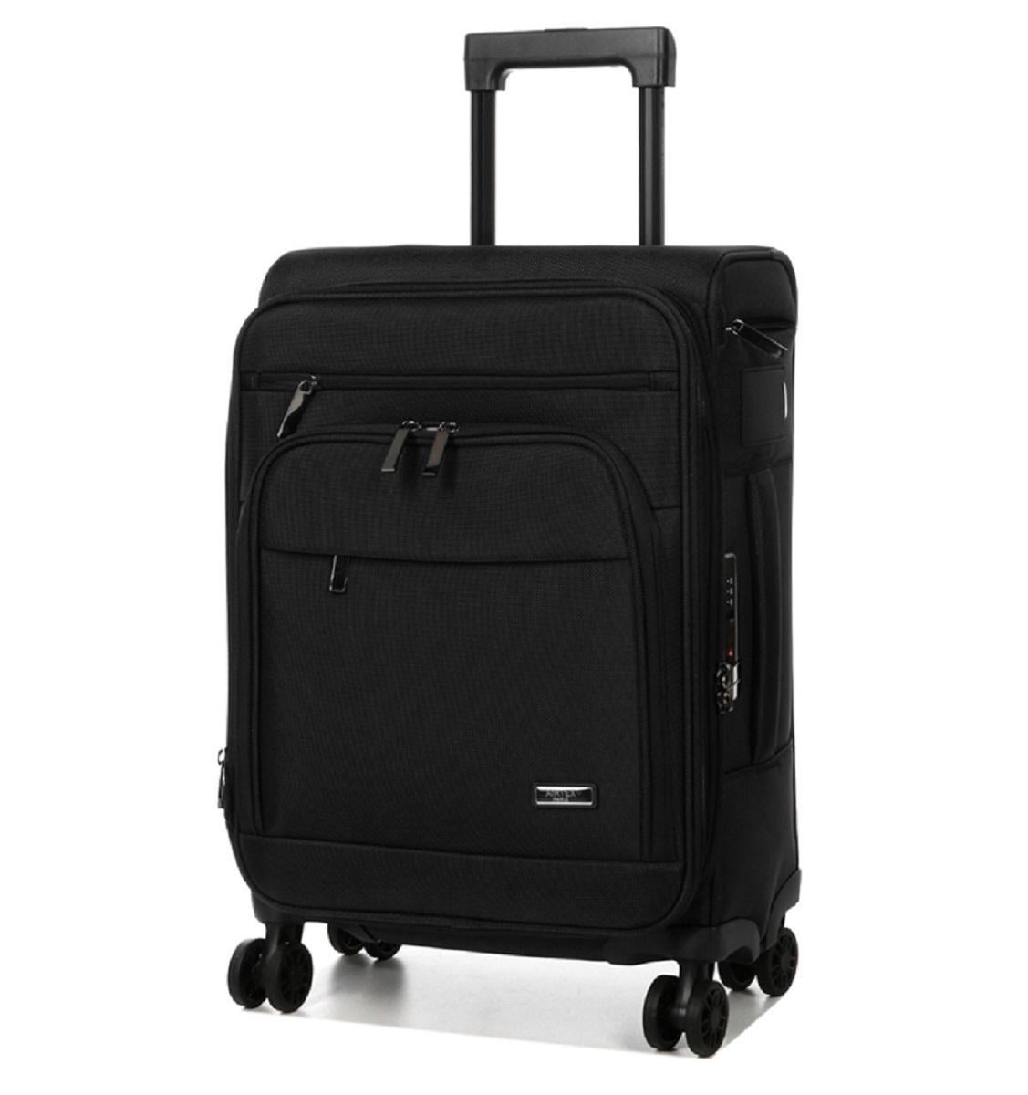Чемодан тканевый AIRTEX 829 малый Черный (At00066)