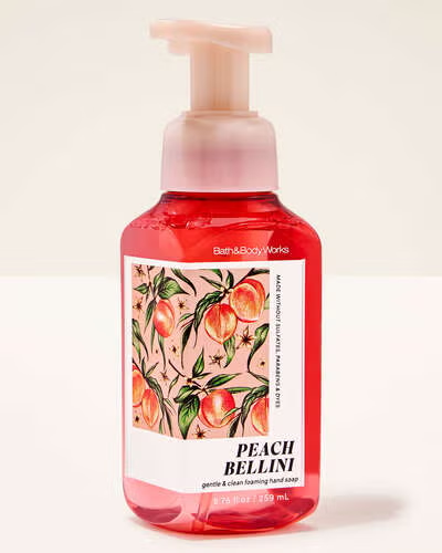 Мило-піна для рук Bath & Body Works Peach Bellini Gentle & Clean Foaming Hand Soap 259 мл (667659338733)