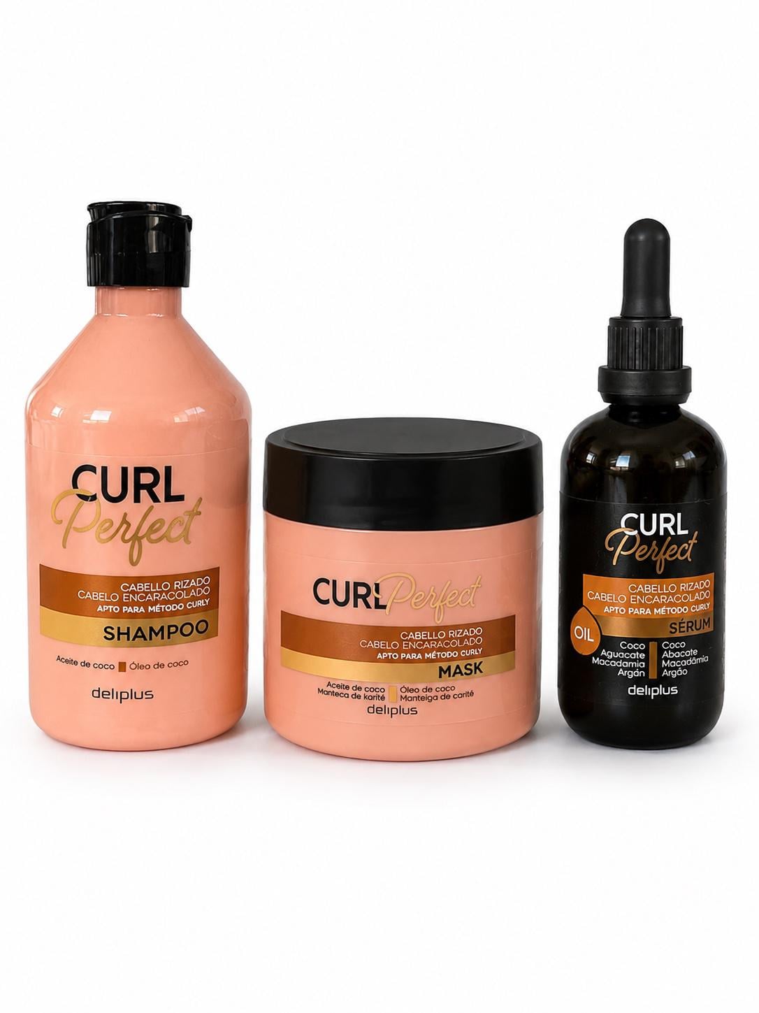 Набор для ухода за вьющимися волосами CURL Perfect с 3 ед. Набор для ухода за вьющимися волосами CURL Perfect с 3 ед.