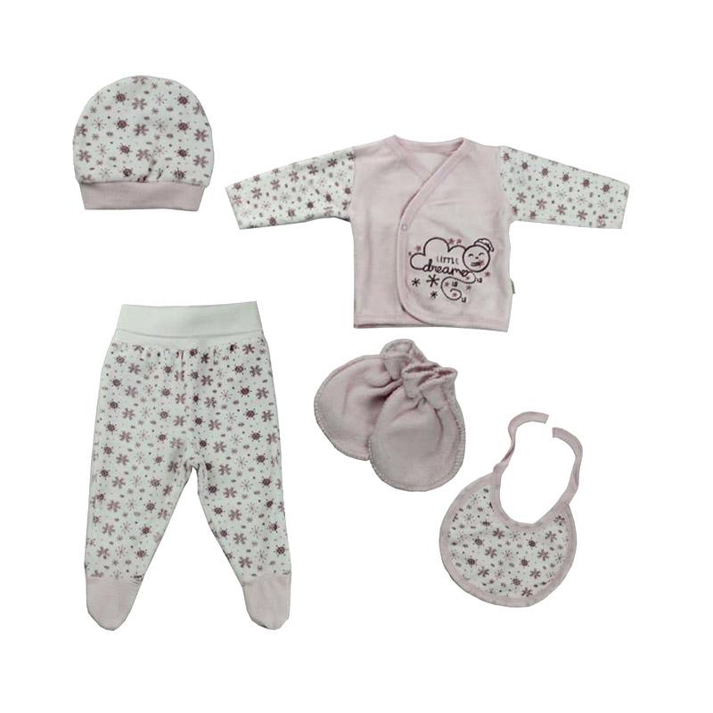 Комплект Bebetto Z 607 5 единиц 56 см-62 см Розовый/Белый