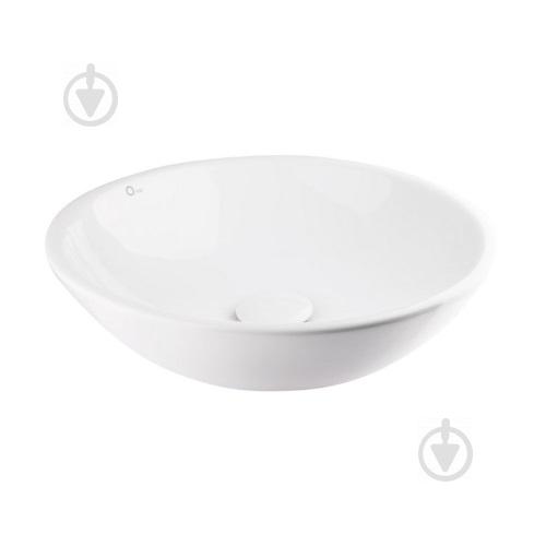 Раковина-чаша с донным клапаном Qtap Owl WHI 415/F008