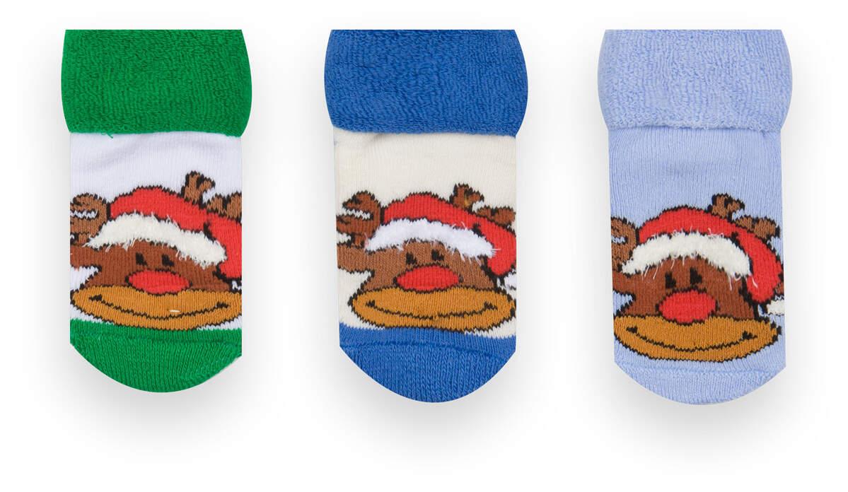 Носки детские хлопковые махровые для мальчика Gabbi NSМ-271 р. 8-10 6 пар (90271)