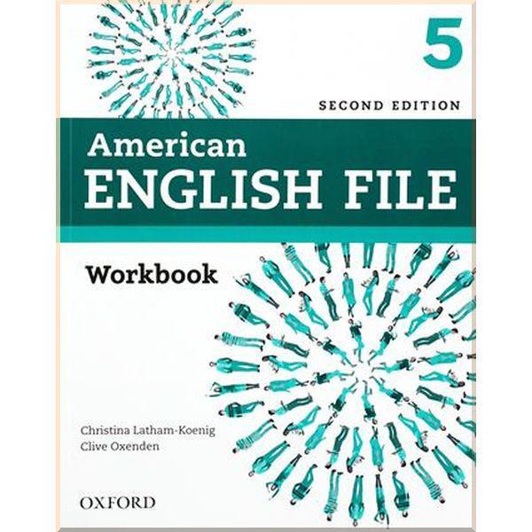 Рабочая тетрадь American English File Second Edition 5 Workbook without key