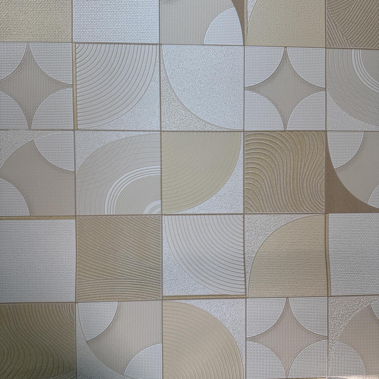 Обои виниловые на бумажной основе Славянские обои 10х0,53 м Бежевый (9410-05)