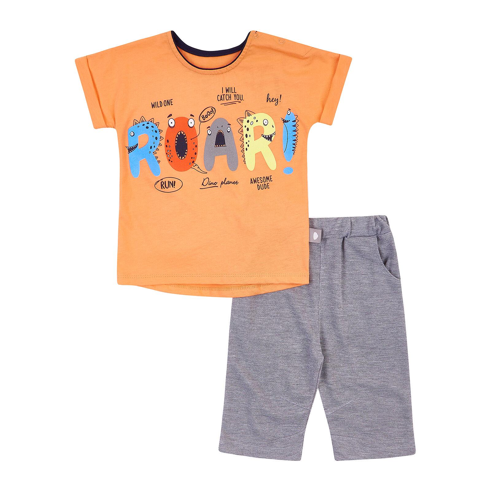 Футболка и бриджи ЛяЛя р. 92 Оранжевый (К3КЛ019)