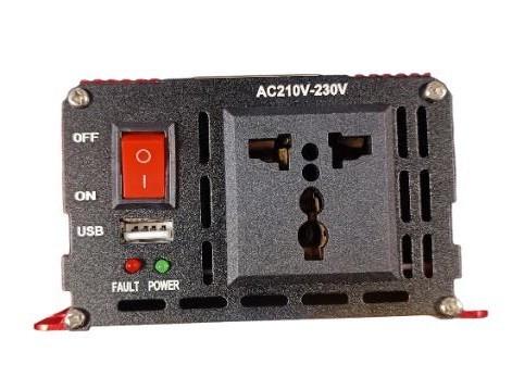 Преобразователь напряжения Eryuan 1500W DC 12V в AC 220V с USB с защитой от перегрузок Красный - фото 2 Преобразователь напряжения Eryuan 1500W DC 12V в AC 220V с USB с защитой от перегрузок Красный - фото 2