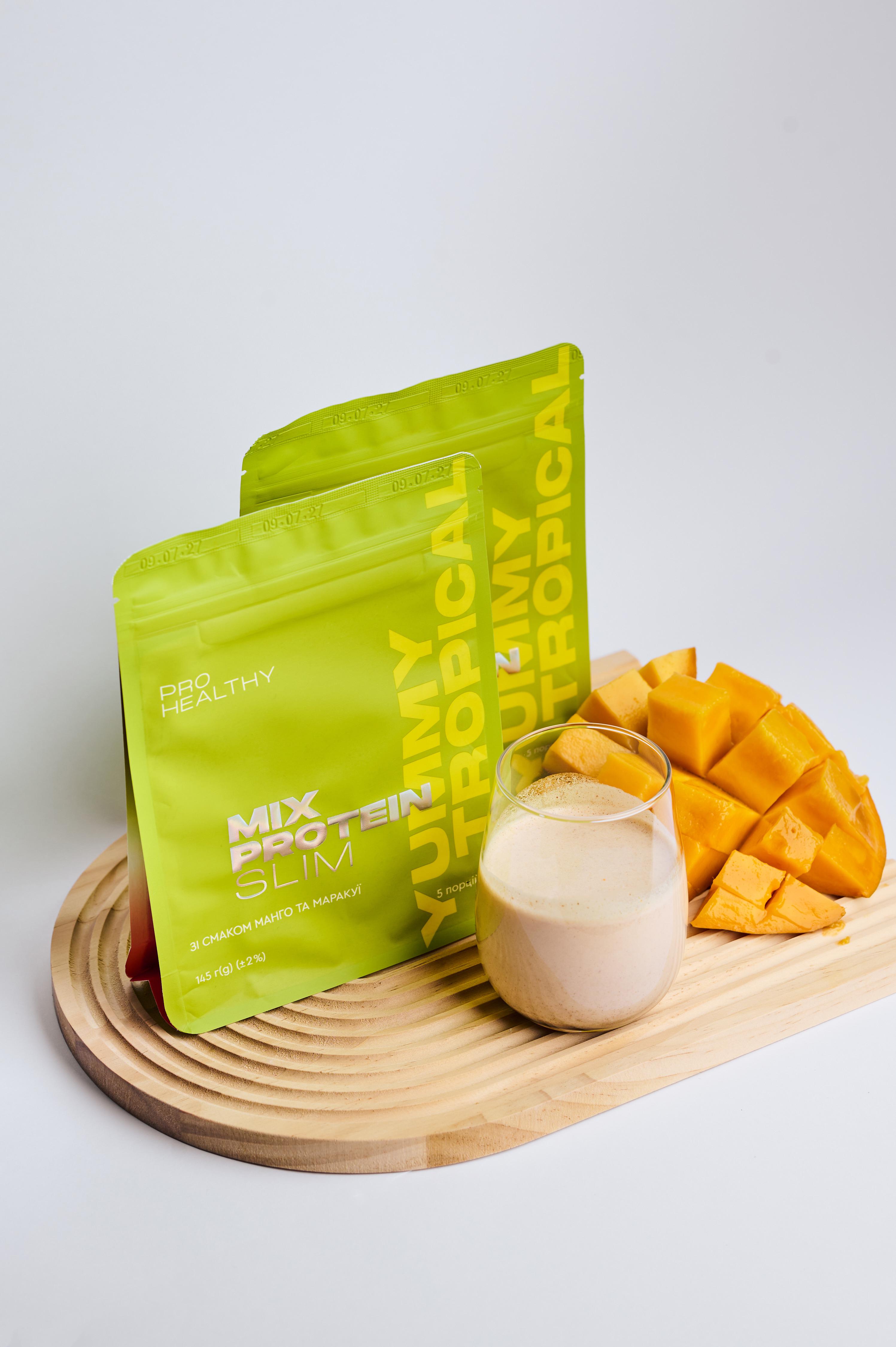 Протеїновий коктейль готовий Choice для контролю апетиту та коррекції ваги тіла Mix Protein Control Yummy Tropical 145 г 5 порцій (27768290) - фото 3 Протеїновий коктейль готовий Choice для контролю апетиту та коррекції ваги тіла Mix Protein Control Yummy Tropical 145 г 5 порцій (27768290) - фото 3